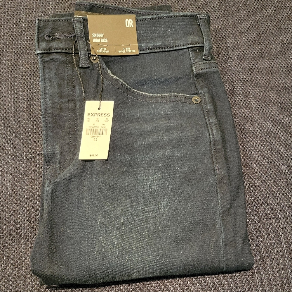 Express Women's Skinny High Rise Jeans